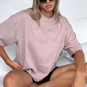 Meilleure vente chaude dames t-shirts décontracté grande taille femmes à manches courtes taille personnalisée T-shirt avec poche avec OEM - Product Image 6