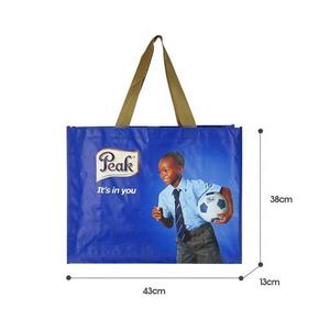 Bolsa de Compras de Tela Tejida de PP con Diseño Personalizado y Asa para Uso en Supermercados - Product Image 6