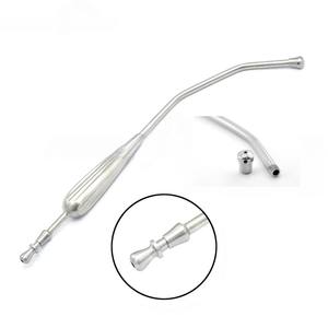 Tube d'aspiration Yankauer en acier inoxydable Offre Spéciale 34.5 cm avec poignée creuse Instruments de chirurgie générale réutilisables CE - Product Image 1