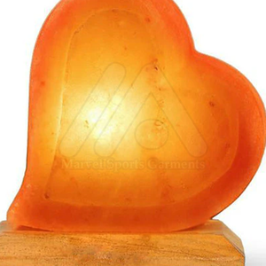 2025 Latest Design Natural Himalayan Salt Lamp Pink Salt Lamps for Home Decor <b>Wooden</b> <b>Basket</b> Salt Lamp Wholesale - Product Image 6