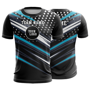 Camiseta de fútbol de seguridad reflectante fluorescente de malla de alta visibilidad ropa de secado rápido Birdeyes camiseta - Product Image 1