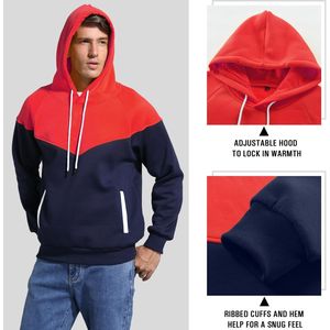 Sudaderas con capucha de lana Polar cálidas de invierno con logotipo personalizado para hombre, sudaderas con capucha lisas, sudaderas con capucha de gran tamaño, fabricante para hombre 2025 - Product Image 5