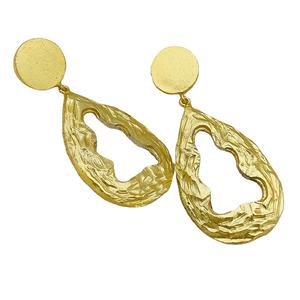 Designer Handmade Gold Plated <b>Drop</b> and Dangle <b>Earrings</b> Stylish SKU7409 <b>Fashion</b> Accessory - Product Image 1