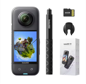 Insta-360 X3 Cámara de Acción 360° de Grado Industrial Resistente al Agua OEM con 3 Años de Garantía - Product Image 1