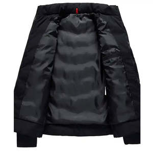 Veste matelassée camouflage unisexe printemps avec tissu en toile imperméable et coupe-vent, couleurs personnalisées et option de logo frontal - Product Image 2