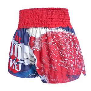 Venta superior Etiqueta privada Alta calidad Personalizado MMA Muai Thai Pantalones cortos Cintura elástica Sólido Casual Hombres y mujeres - Product Image 5