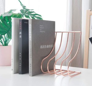 ชั้นวางนิตยสารโลหะรูปทรงเอสทันสมัยคุณภาพสูงใช้ในบ้านที่คั่นหนังสือสำหรับสำนักงานโรงเรียนอเนกประสงค์กลางแจ้ง - Product Image 2