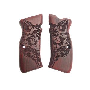 Sarsilmaz Mega spada compatibile tigre rossa modello taglio Laser impugnatura in legno - Product Image 1