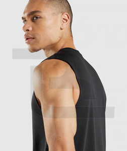 เสื้อกล้ามออกกำลังกาย OEM 2025 ดีไซน์ทันสมัย ผ้าคอตตอน/โพลีเอสเตอร์ ระบายอากาศ แห้งเร็ว รับผลิตตามสั่ง ขายส่ง - Product Image 5
