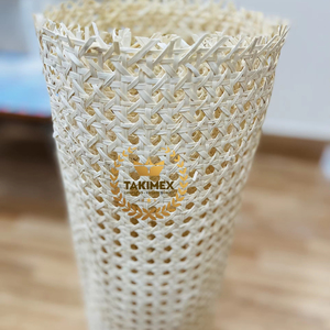 Rollo de Mimbre de Ratán Natural Pre-tejido, Malla Abierta, Rollo de Ratán Natural para Reparación de Muebles - Product Image 1
