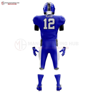 Bajo MOQ personalizado sublimación impresión Logo uniforme de fútbol americano ropa deportiva al por mayor hecho a medida uniformes de fútbol americano - Product Image 6