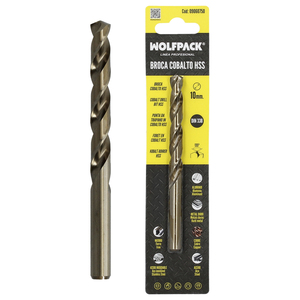 Broca Cilindrica Wolfpack in Cobalto HSS 10,00 mm. Blister 1 Unità. - Product Image 1