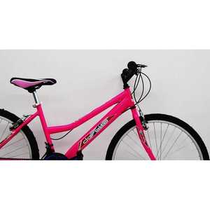 จักรยานเมือง Dorello 2600รุ่น26ความเร็วเดียวสีชมพูจัดการกับวัสดุส้อมเหล็กและอลูมิเนียมในวันนี้ - Product Image 4