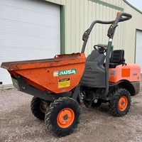 Nouveau Mini-Dumper Agricole Compact AUSA Tout-Terrain 6x4 Diesel Hydraulique Euro 3 Optimal
