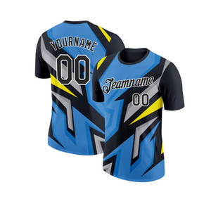 เสื้อยืดแห้งเร็วของผู้ชายเสื้อยืดรัดกล้ามเนื้อสำหรับออกกำลังกายกีฬายิมฟิตเนสโลโก้กำหนดเอง - Product Image 1