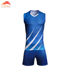 ชุดวอลเลย์บอลทีมพิมพ์ลายซับลิเมชันออกแบบได้ตามสมัยนิยม - Product Image 2