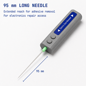 Machine électrique <span class=keywords><strong>de</strong></span> précision à 6 niveaux pour enlever la colle, aiguille <span class=keywords><strong>de</strong></span> 95 mm pour la réparation d'écrans <span class=keywords><strong>de</strong></span> smartphones, tablettes et montres, <span class=keywords><strong>charge</strong></span> Type-C - Product Image 5