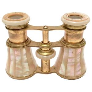 กล้องส่องทางไกลสีดำทองเหลืองโบราณพร้อมกล่องหนังยอดนิยม - Product Image 6