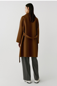 Nouveau manteau long matelassé décontracté de luxe pour femmes, couleur personnalisée tendance, écologique, col montant respirant, capuche amovible, 100% - Product Image 6