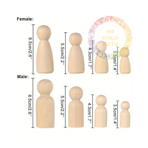 Charmantes poupées en bois fabriquées au Vietnam: abordables et de haute qualité - Product Image 5