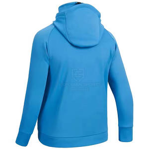 Best 100% Cotton Winter <b>Balaclava</b> Hoodies Zipper Long Sleeve Solid Eco-Friendly Quick Dry Breathable Streetwear Hooded - Product Image 2