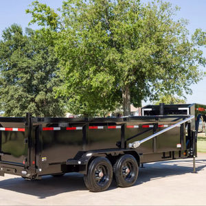 Remolque agrícola hidráulico de 2 ruedas de buena calidad marca MF, herramienta agrícola de 3-10 toneladas, volcado eficiente de Tractor, garantía de 2 años, alta seguridad - Product Image 1