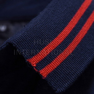 Camiseta Polo de Algodón para Hombre, Estilo Casual Urbano, Manga Corta, con Bordado y Serigrafía, Ligera, de Color Sólido - Product Image 5