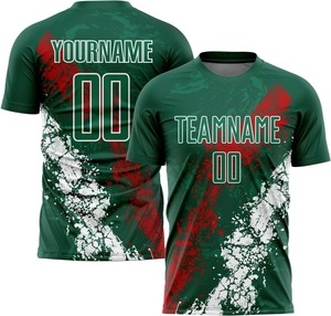 Uniformes de fútbol personalizados de tendencia 2025. Camisetas de equipo de sublimación completa OEM ODM. Unisex ligero impermeable antibacteriano. - Product Image 6