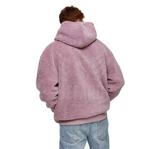 Marca Privada Algodón Mezclado Hombres Polar Fleece Sudaderas Durable Low MOQ Hombres Polar Fleece Hoodies - Product Image 2