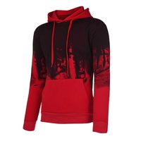 Sweat à capuche pour homme imprimé et uni délavé à l'acide pour imprimé bouffant Sweat-shirt avec capuche Tie-Dye Technique avec devant