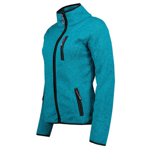 Trending Winter Special Women Zipper Polar Fleece Jacket Premium Warm Secure Zipper Chest Pocket Jacket con logotipo personalizado - Product Image 3