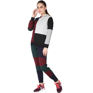 Logo personnalisé automne/hiver 2024 nouvelles femmes polaire sport rue mode décontracté fermeture éclair costume deux pièces long costume - Product Image 4