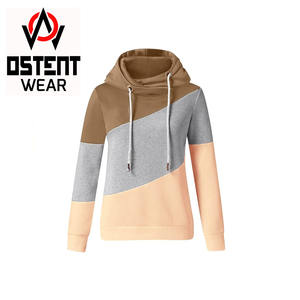 Nueva moda de mujer de longitud Regular de invierno Slim Fit Gym Hoodie hecho a medida al por mayor pulóver sudadera 100% algodón - Product Image 1