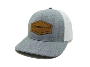 High Quality Fishing Trucker Hats Custom Leather <b>Patch</b> Logo Caps Wholesale Sports Mesh <b>Back</b> Gorras for Outdoor Vietnam Headwear - Product Image 2