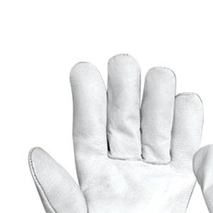 Guantes Profesionales de Trabajo Pesado para Aparejadores, de Cuero Granulado Reforzado de 8 milésimas de Pulgada con Grosor de 6 milésimas de Pulgada para Trabajos de Aparejado - Product Image 4