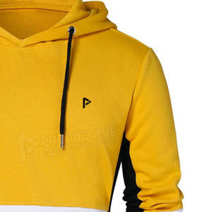 Customized Men's Winter Gym Hoodies Quick Dry Breathable Solid Color Sweatshirts with Plain Dye Techniques - Product Image 4