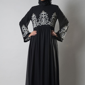 2023 nouveau automne grande taille vêtements islamiques pour adultes femmes culte robes afghanes moyen-orient Robe Abaya dubaï Robe musulmane - Product Image 1