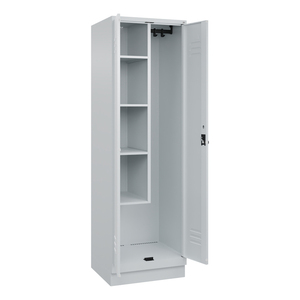 C+P Armadio per Prodotti per la Pulizia Cabo con Base, 2 Scomparti, 4 Ripiani - Product Image 1