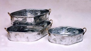 Jardinières de haute qualité, forme arrondie, articles ménagers, nouveau design, jardinière en fer, métal, décoration d'extérieur ou d'intérieur - Product Image 4