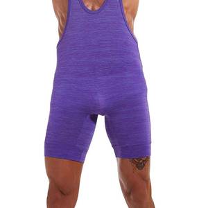 Camisetas de lucha libre de LICRA/poliéster para hombre de marca personalizada, alta calidad, 260g, peso de tela, uniforme impreso personalizado, artes marciales - Product Image 5