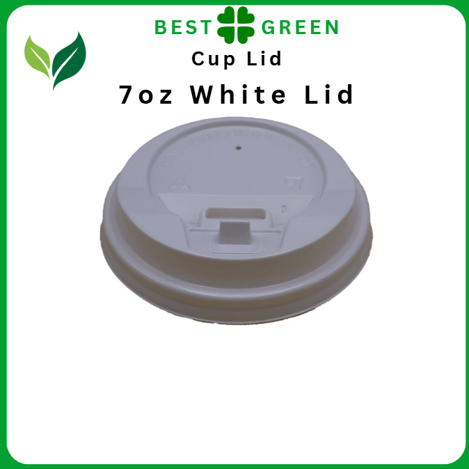 Couvercle blanc 7oz