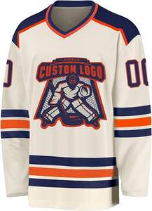 เครื่องแบบฮ็อกกี้น้ำแข็งไซส์พิเศษสำหรับผู้ใหญ่เครื่องแบบฮ็อกกี้น้ำแข็งออกแบบโลโก้ของคุณเอง - Product Image 5