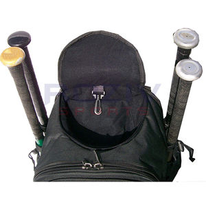 Sac à dos de sport en polyester de haute qualité, design personnalisé, bandoulière arquée, grande capacité pour le baseball/le softball - Product Image 2