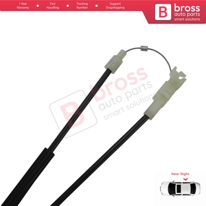 Kit de Reparación de Elevalunas Eléctrico Trasero Derecho BWR5258 para S40 V40 MK1 644 645 1995-2004 4/5 Puertas 30623453 - Product Image 4