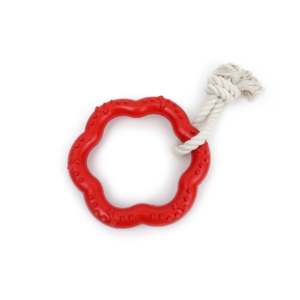Pull and Pull Rope Chew <b>Toy</b> <b>for</b> <b>Pets</b> with Durable Rubber Star <b>Interactive</b> <b>Pet</b> <b>Toy</b> - Product Image 1