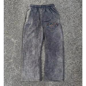 Conjunto Deportivo de 2 Piezas con Estampado Gráfico de Pedrería Personalizado para Hombre, Pantalones Deportivos Acampanados de Color Personalizado, Sudadera con Capucha y Cremallera, Conjunto de Jogger para Hombre - Product Image 5