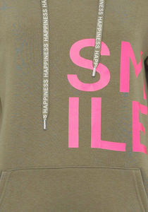 Sudaderas con capucha de algodón 100% para mujer, ropa de calle personalizada, logotipo impreso en la parte delantera, venta al por mayor para la temporada de invierno - Product Image 2