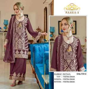 Elegante traje Salwar Kameez de diseñador para damas con hilo de lujo y tela cómoda de uso diario a los mejores precios - Product Image 4