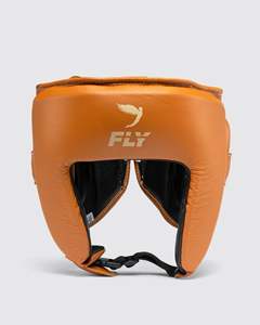 Mejor calidad Kickboxing Boxing Head Guard Cuero genuino Boxeo Half Face Protector Fighting Head Guard - Product Image 1