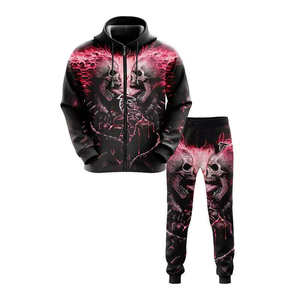 Survêtement pour hommes au design personnalisé Combinaison de sport de jogging à sublimation élégante Ensemble d'hiver avec haut et bas Dernier style - Product Image 6